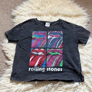Zara kids girl’s Rolling Stones tee